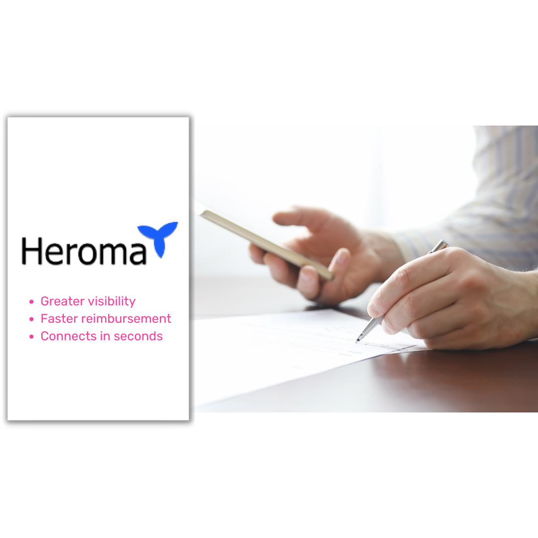 expense management software that connects to heroma